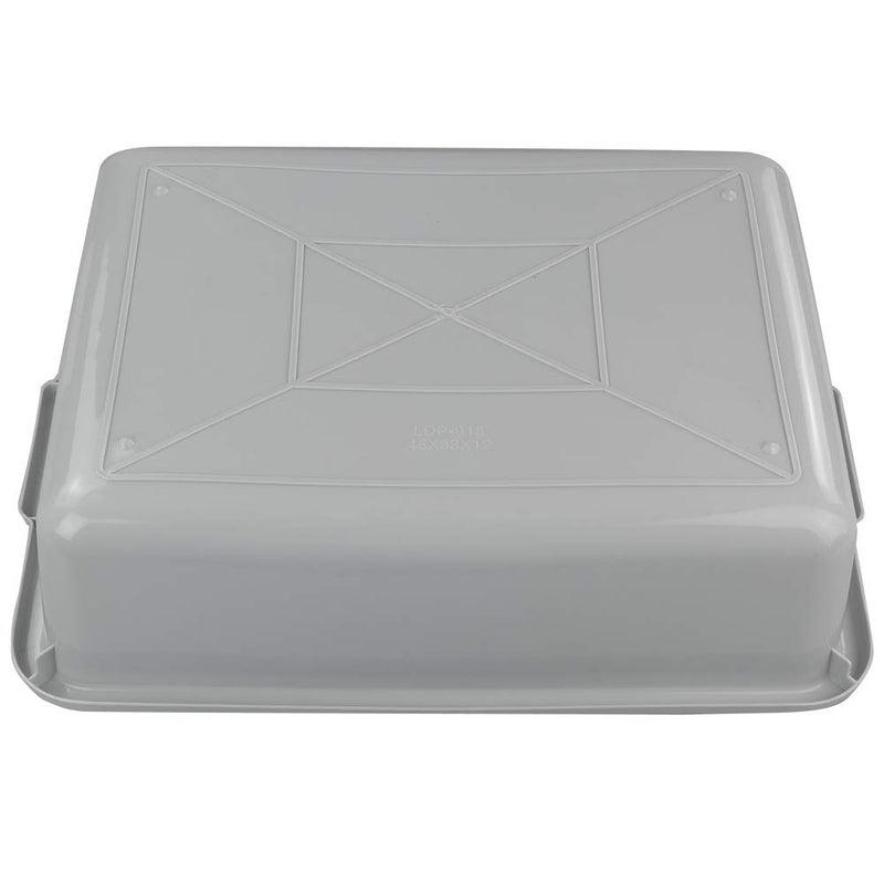 Anbers 13L/Grey Plastic Commercial Bus Box, Wash Tub Basin, 4 Packs - Image 5